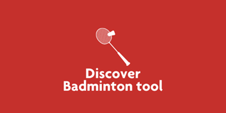 Tile Discover badminton tool Tile Discover badminton tool