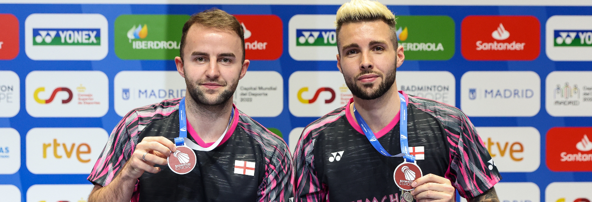 Adam Hall is fighting for a spot in the - Badminton Europe