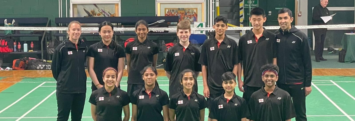 Under 15 Quad tournament squad 1200x410 Badminton England photo