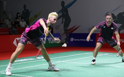 Early exits at Indonesia Open