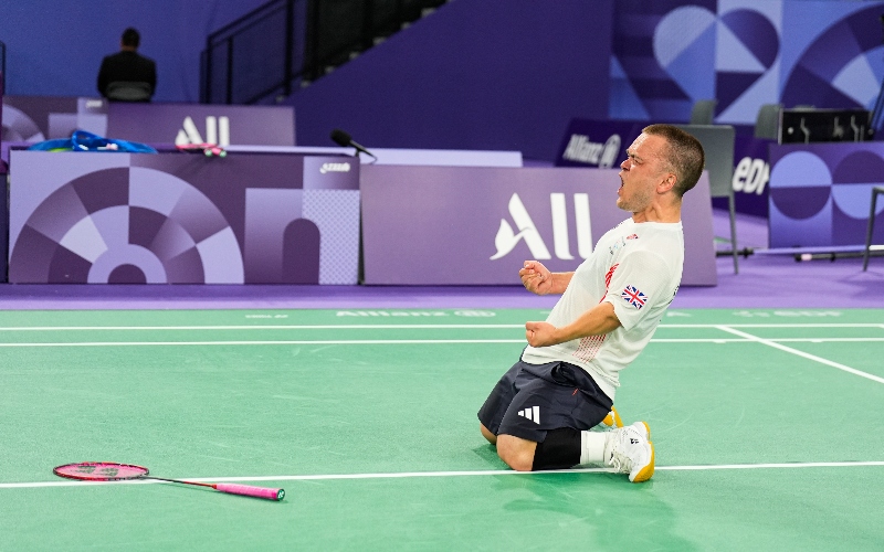 Jack Shephard looking forward to UK Para Badminton Championships 20240830 2022 ParalympicGames2024 BPCB9044 2