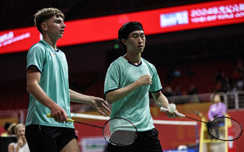 England narrowly miss out at European Junior Team Championships Junior Team Europeans Jia Bin Lee Ben Horseman 800