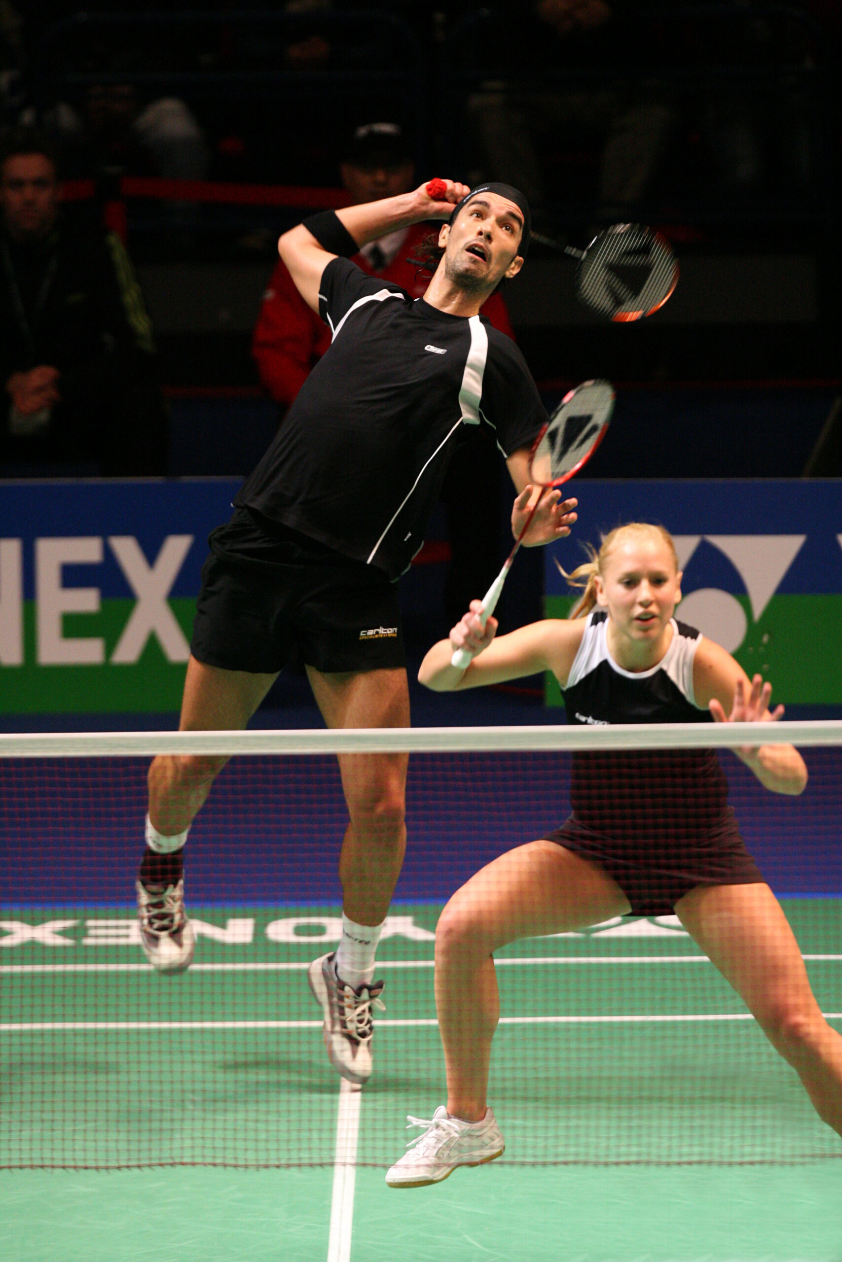 Gail Emms and Nathan Robertson, Badminton Gail Emms and Nathan Robertson, Badminton