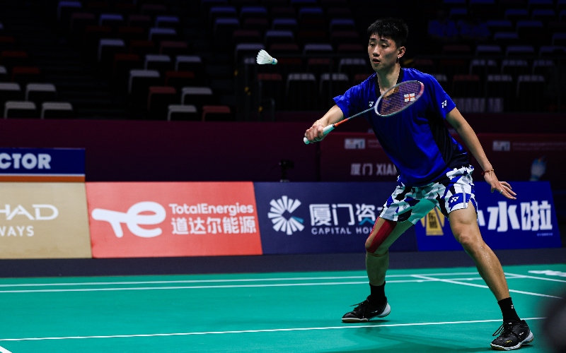 2025 austrian open: harry huang leads the way | badminton england